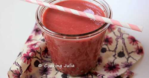 SMOOTHIE AUX FRUITS ET LÉGUMES D'HIVER 