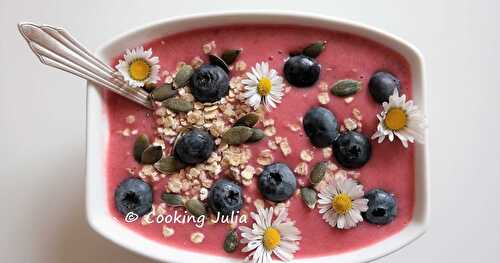 SMOOTHIE BOWL AUX FRAMBOISES