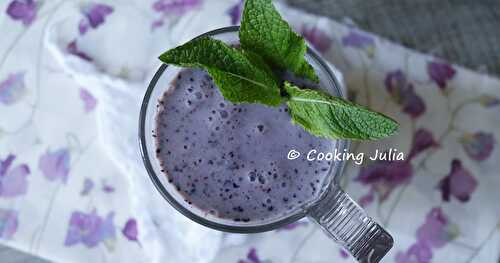 SMOOTHIE MYRTILLE-VANILLE