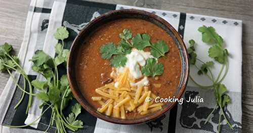 SOUPE AU CHILI