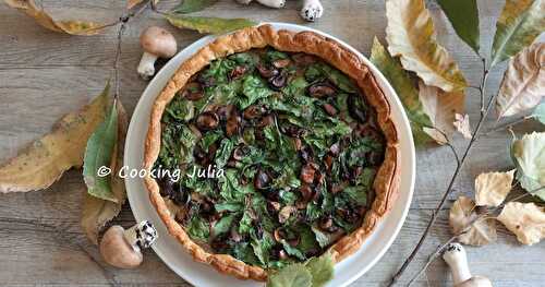 TARTE AUX CHAMPIGNONS D'OTTOLENGHI