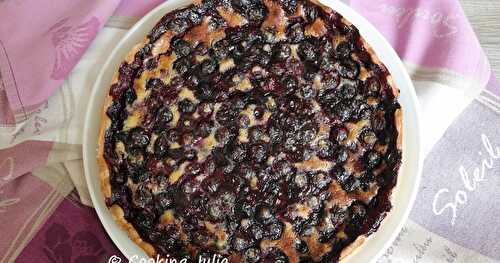 TARTE AUX MYRTILLES