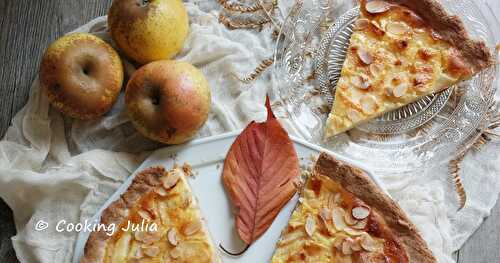 TARTE AUX POMMES, CITRON ET RICOTTA