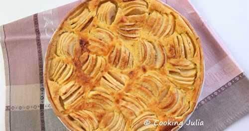 TARTE AUX POMMES FOSSILES