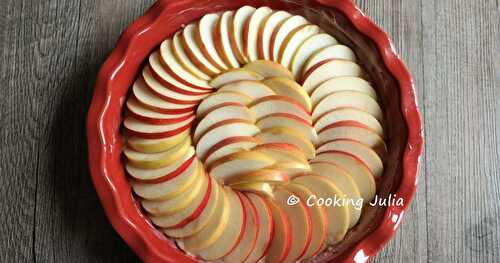 TARTE AUX POMMES SANS PÂTE