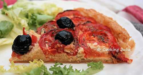 TARTE AUX TOMATES ET À L'AMANDE D'OTTOLENGHI 