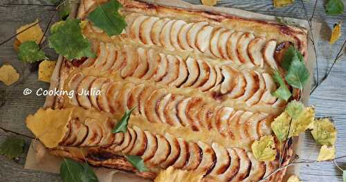 TARTE FINE AUX POMMES CARAMÉLISÉES 