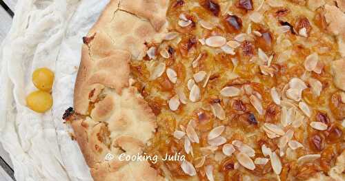 TARTE RUSTIQUE AUX MIRABELLES