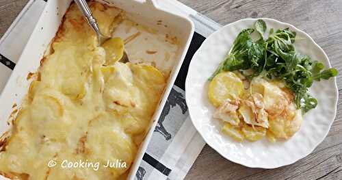 TARTIFLETTE AU FROMAGE À RACLETTE 