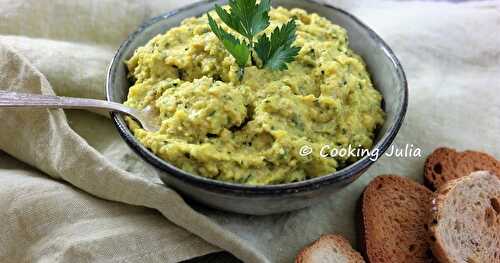 TARTINADE DE COURGETTE