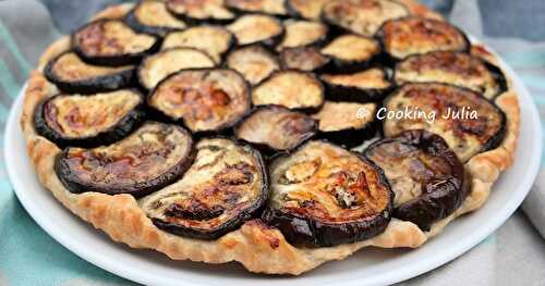 TATIN D'AUBERGINES AU ROMARIN