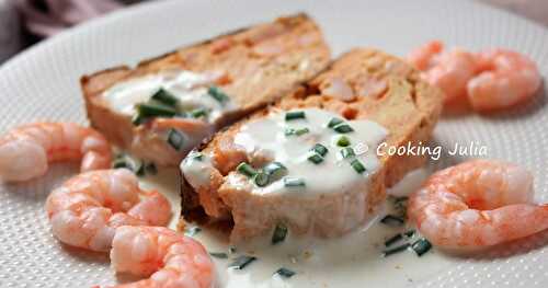 TERRINE DE CREVETTES À LA TOMATE