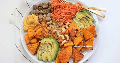 VEGGIE PLATE AUX LENTILLES CORAIL ET BUTTERNUT