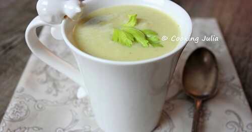 VELOUTÉ DE POIREAUX AU BOURSIN