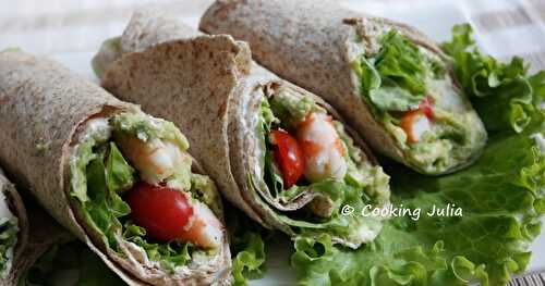 WRAPS AUX CREVETTES