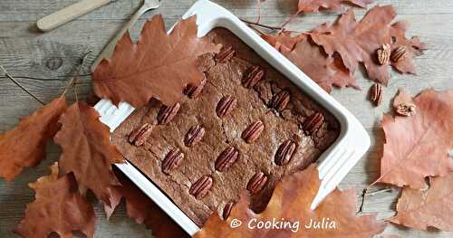 BROWNIE BUTTERNUT-NOIX DE PÉCAN 