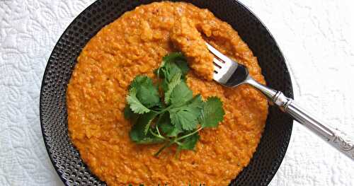 DHAL DE LENTILLES CORAIL AUX TOMATES