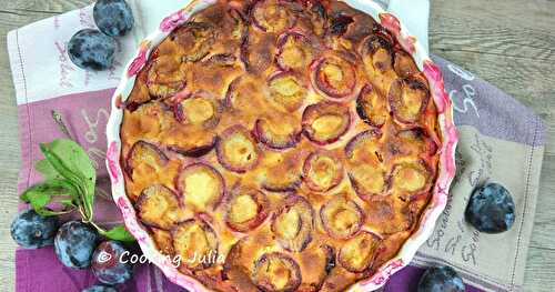 CLAFOUTIS AUX PRUNES