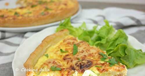 TARTE AU SAUMON FUMÉ ET RICOTTA