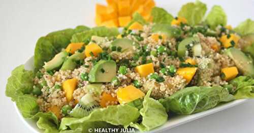 SALADE DE QUINOA À LA MANGUE