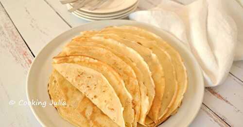 CRÊPES AU LAIT RIBOT