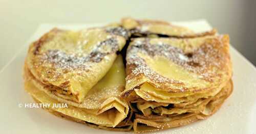 CRÊPES MOELLEUSES AU LAIT D'AVOINE