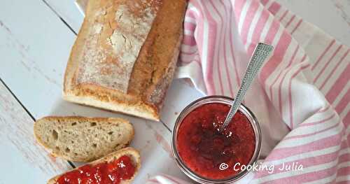 CONFITURE DE FRAISES (2 INGRÉDIENTS, SANS ROBOT)