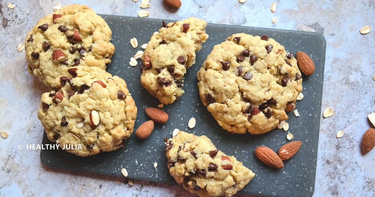 GROS COOKIES AMANDE ET CHOCOLAT