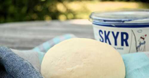 PÂTE SUCRÉE LÉGÈRE AU SKYR