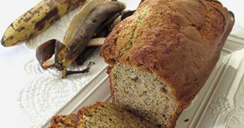 BANANA BREAD AUX GRAINES DE PAVOT