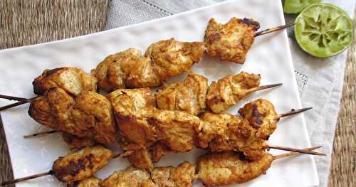 BROCHETTES DE POULET TANDOORI