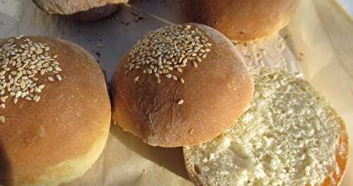 BUNS, LES PAINS À BURGER FAITS MAISON 