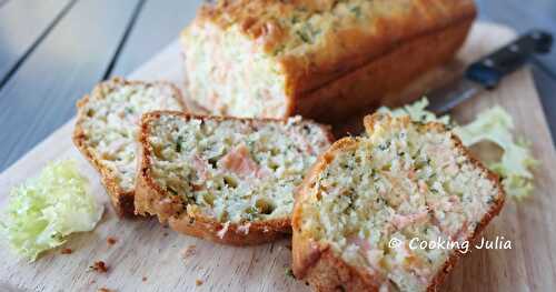 CAKE AU SAUMON FUMÉ ET CIBOULETTE 