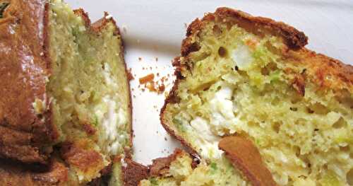 CAKE POIREAUX-FETA