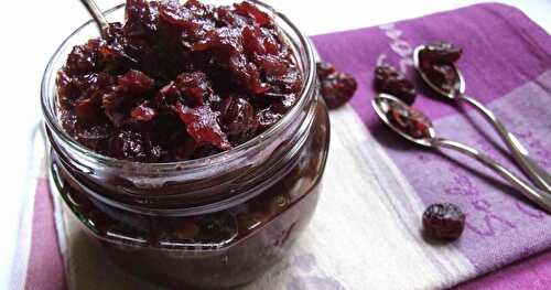 CHUTNEY DE CRANBERRIES