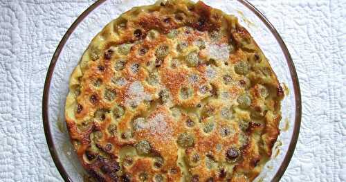 CLAFOUTIS AU CHASSELAS