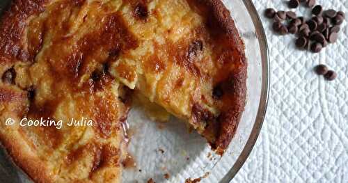 CLAFOUTIS AUX ORANGES ET PÉPITES DE CHOCOLAT