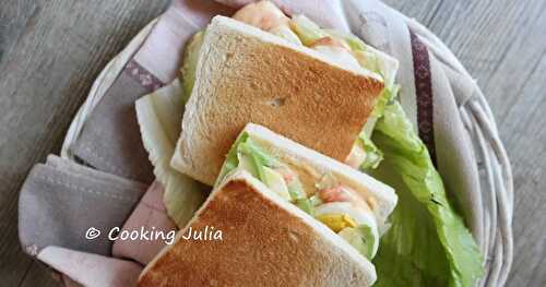 CLUB SANDWICH AUX CREVETTES