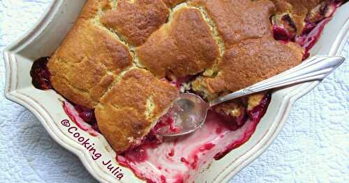 COBBLER POMMES-FRAMBOISES