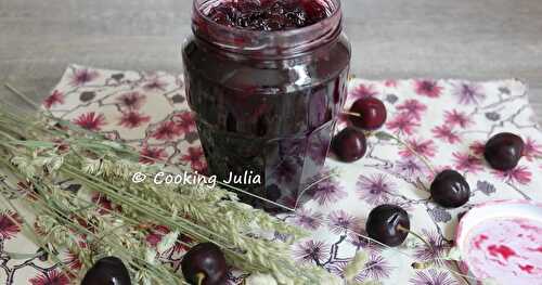 CONFITURE DE CERISES NOIRES