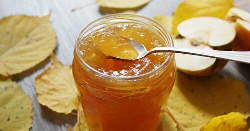 CONFITURE DE POMMES AU CARAMEL DE CHRISTINE FERBER