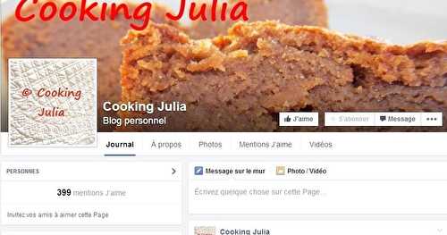 COOKING JULIA SUR FACEBOOK