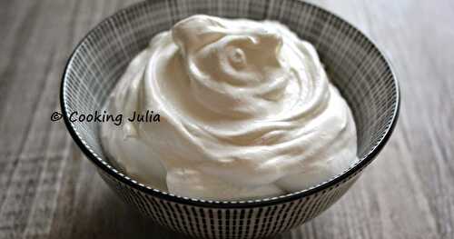 CRÈME CHANTILLY AU MASCARPONE