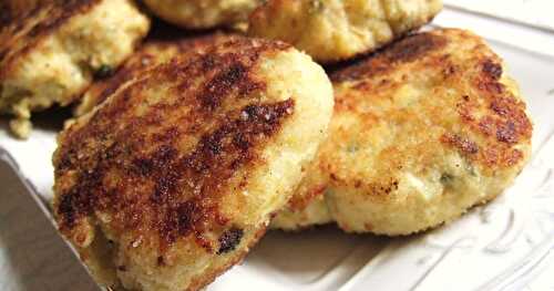 CROQUETTES DE POULET AUX LÉGUMES