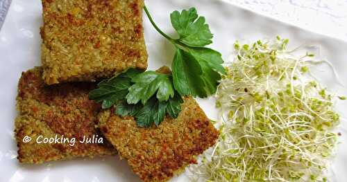 CROQUETTES DE QUINOA AU CURRY VEGAN