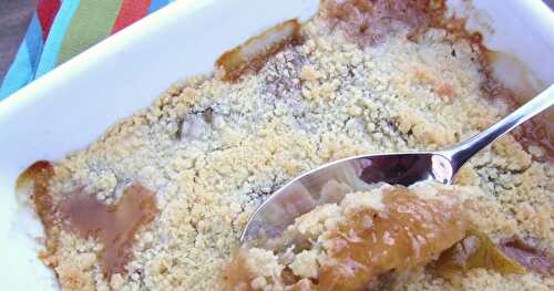 CRUMBLE AUX FIGUES FRAÎCHES