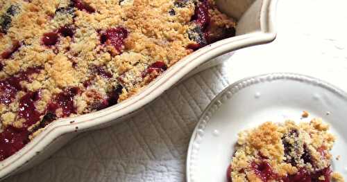 CRUMBLE AUX QUETSCHES