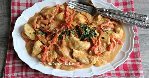 CURRY DE POULET AU BEURRE DE CACAHUÈTE 