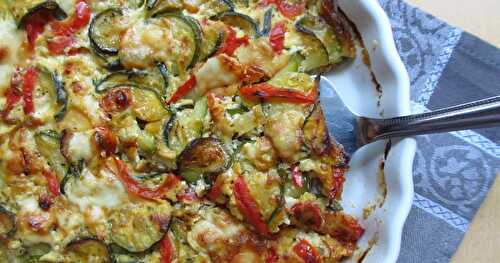 GRATIN DE LÉGUMES AU TOFU SOYEUX