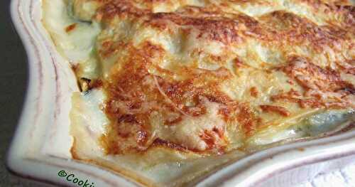 LASAGNES AU SAUMON ET AUX COURGETTES